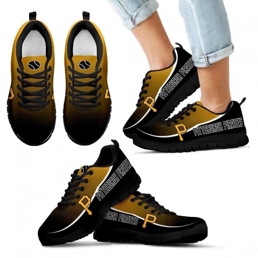 Colorful Pittsburgh Pirates Passion Sneakers #987