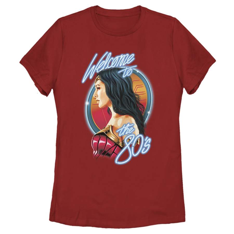 Wonder Woman 1984 Women’s Welcome to the 80s  T-Shirt