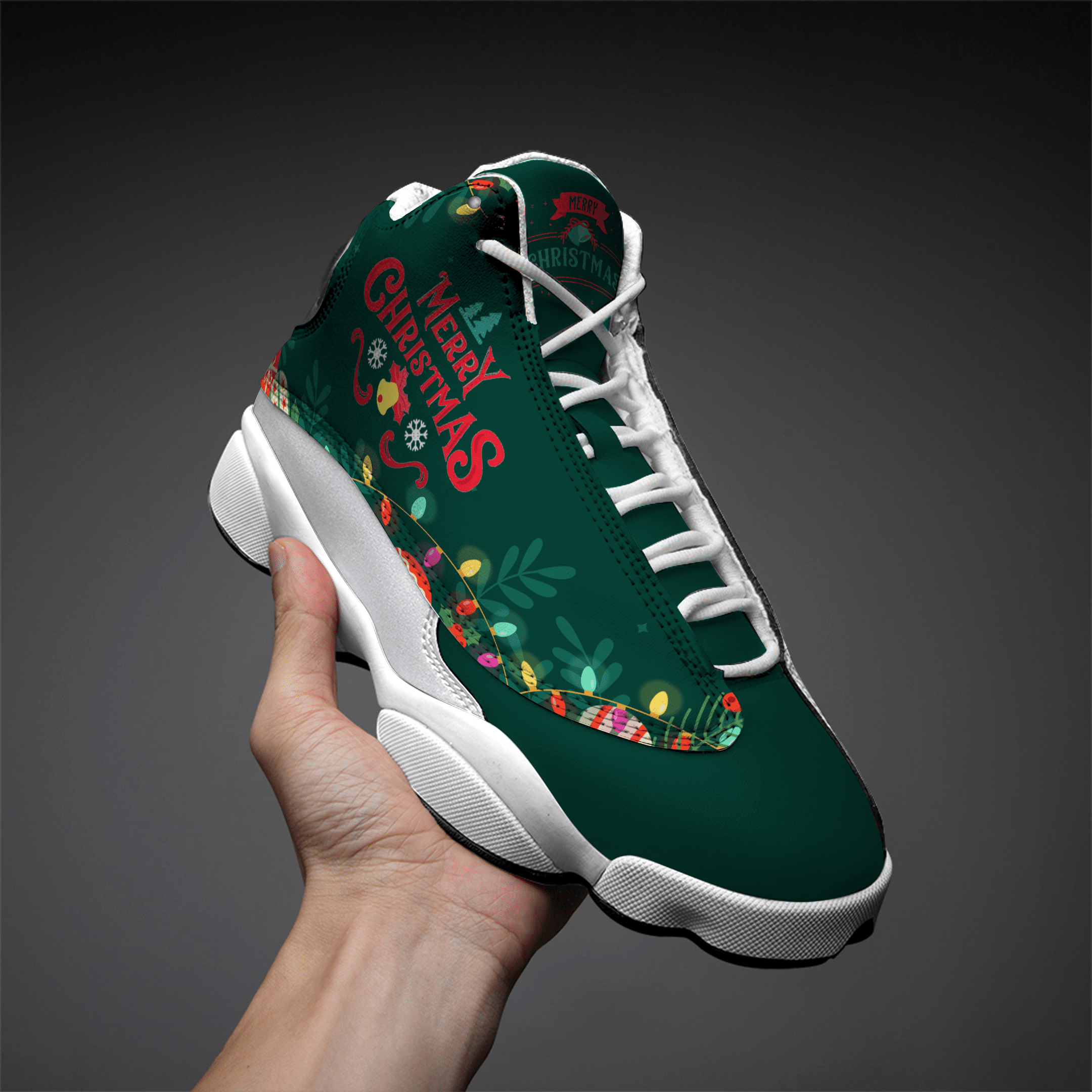 LIMITED EDITION MERRY CHRISTMAS- JORDAN 13 SHOES