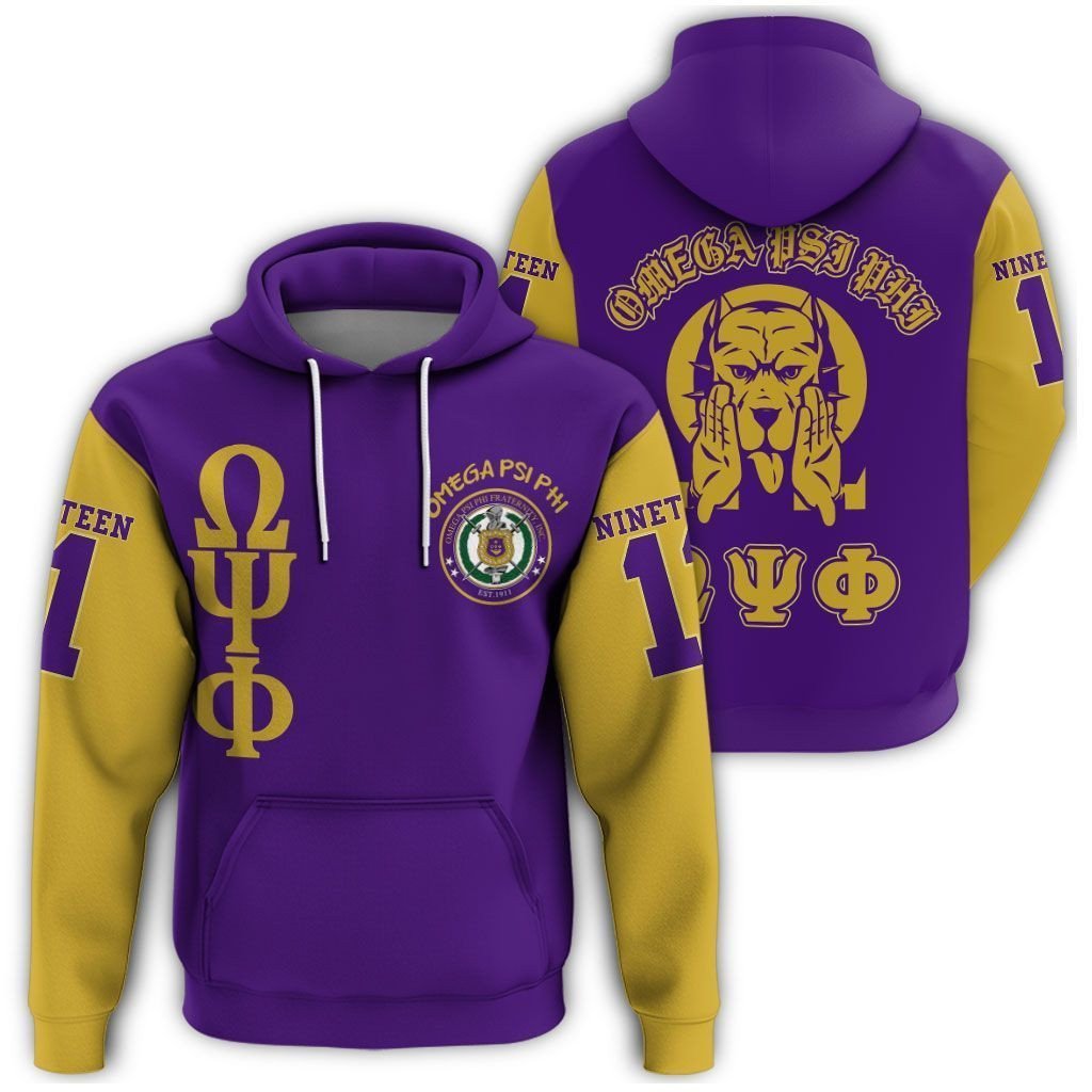 Fraternity Hoodie – Omega Psi Phi 38 Hoodie