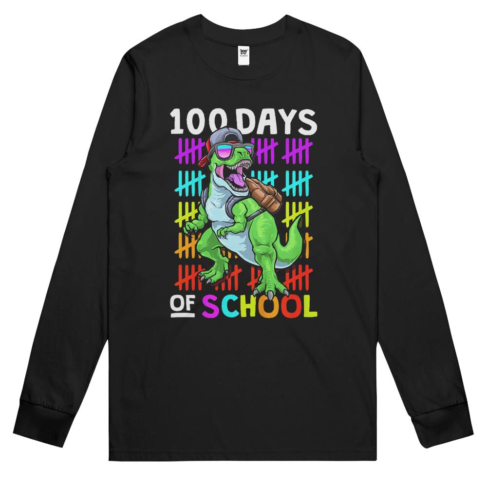 100 Days Of School 100Th Day Of School Long Sleeve T Shirts