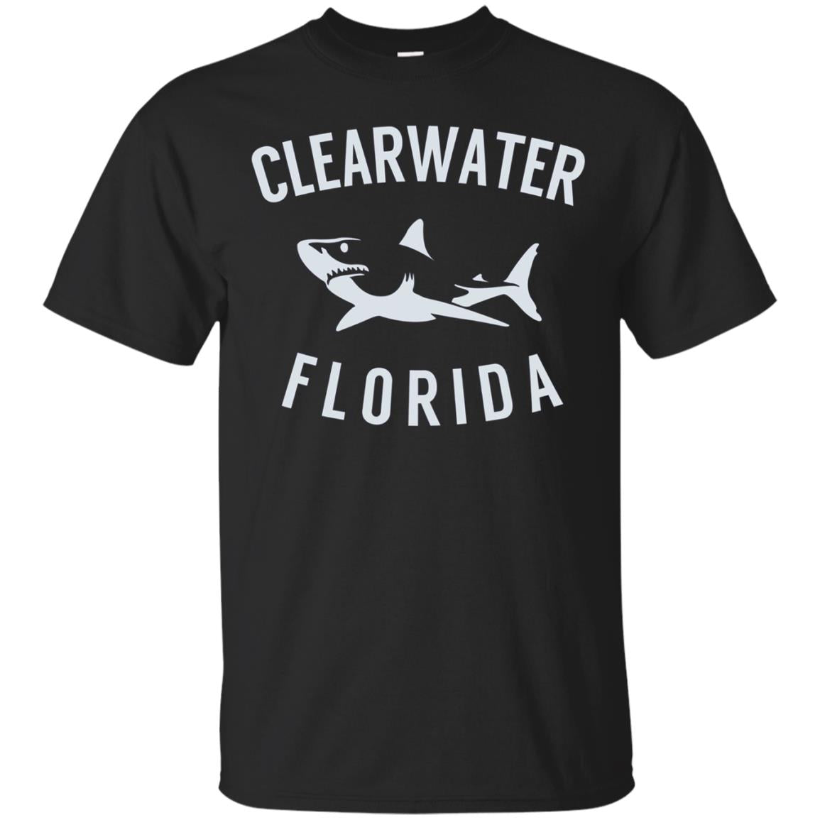 Clearwater Florida T Shirt Shark FL Souvenirs