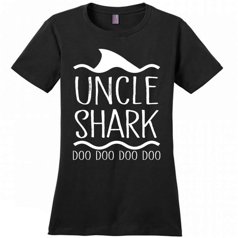 Uncle Shark Doo Doo Doo Doo – District Made Women Shirt