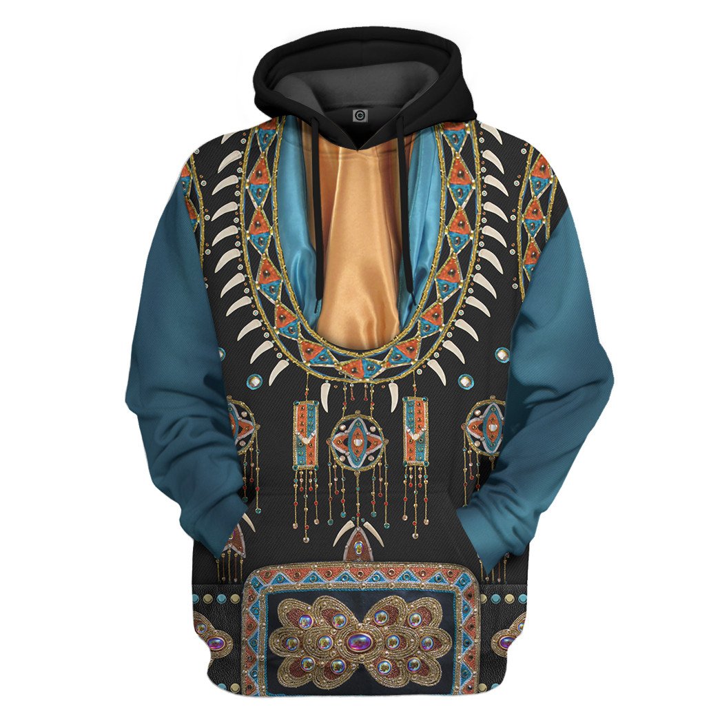 Alohazing 3D Elvis Presley Alpine Suit Custom Hoodie Apparel