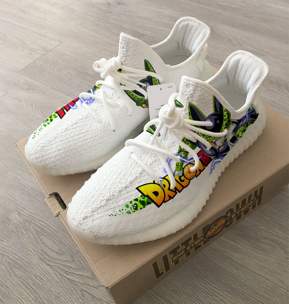 Cell Shoes Custom Dragon Ball Anime Yz Boost Sneakers