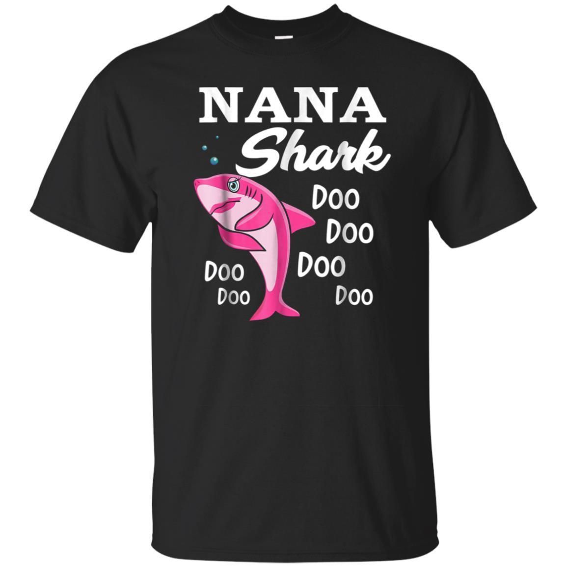 Buy Nana Shark T Shirt Mother Grandma Halloween Christmas