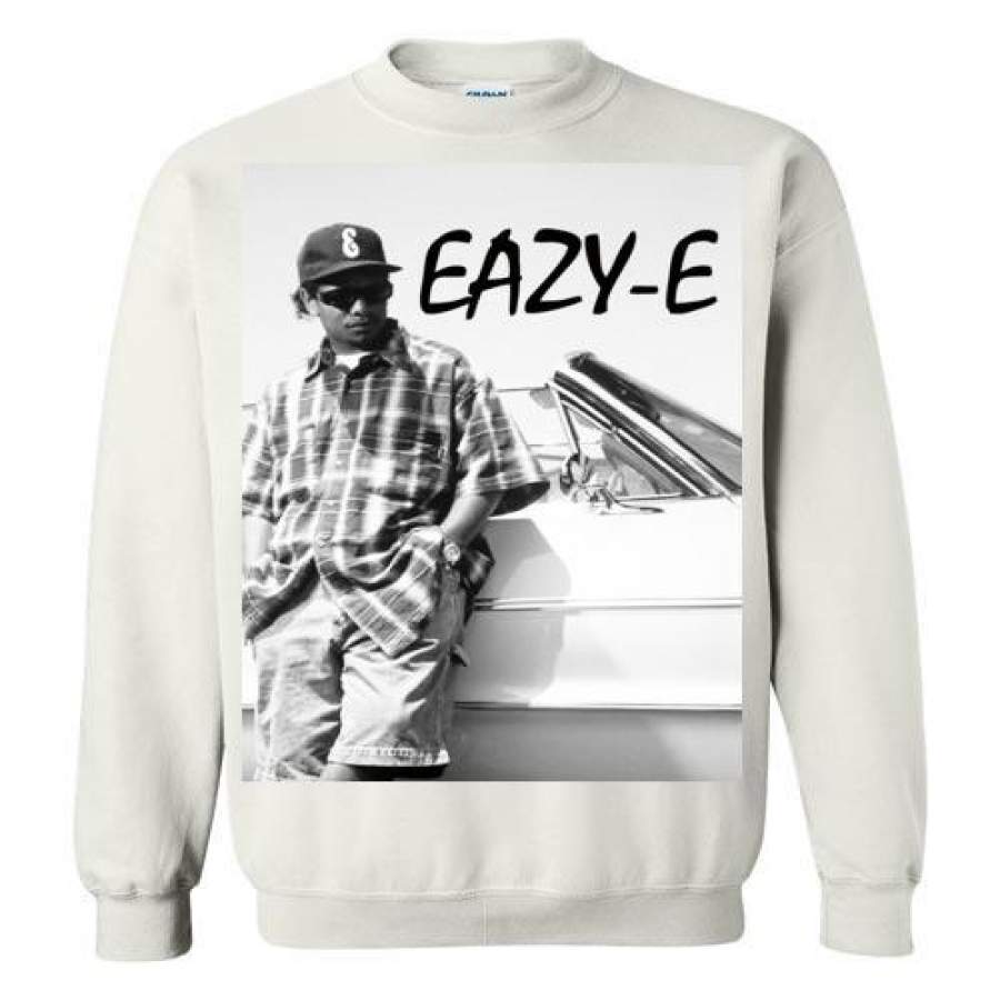 Eazy-E NWA Ruthless Records Eazy E Gangster Rap Hip Hop , v3, Gildan Crewneck Sweatshirt T-Shirt