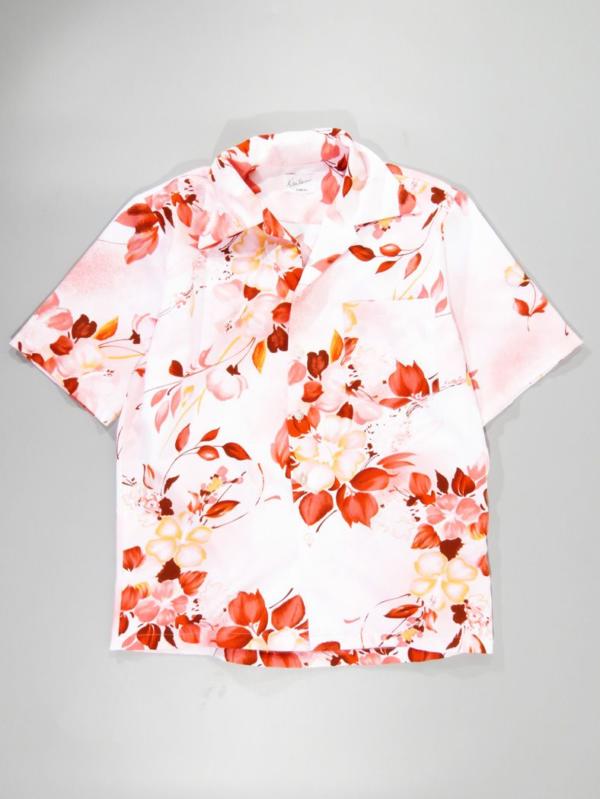 80S Kailani Flowers Hawaiian Shirt