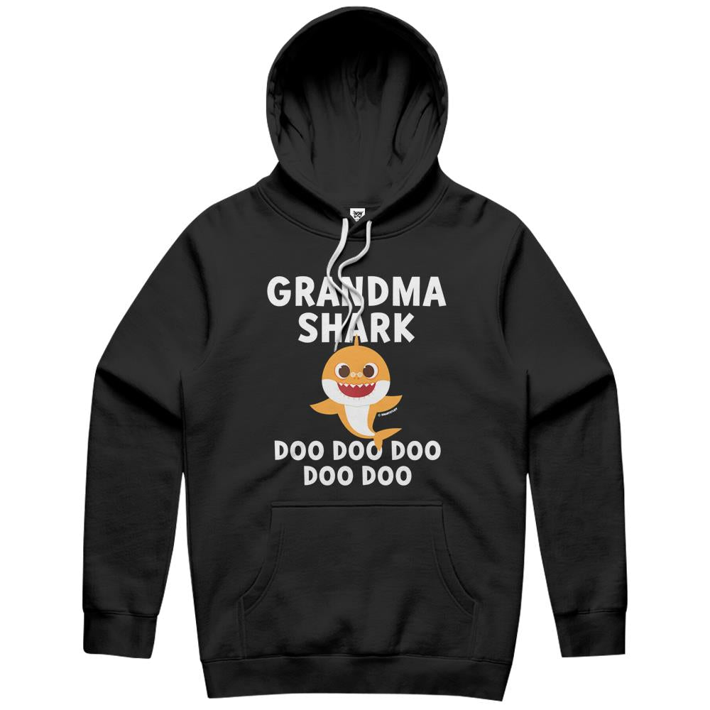 Womens Pinkfong Grandma Shark Official Hoodie