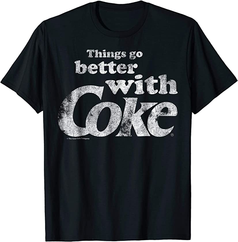 Better With Coke Vintage Graphic T-Shirt