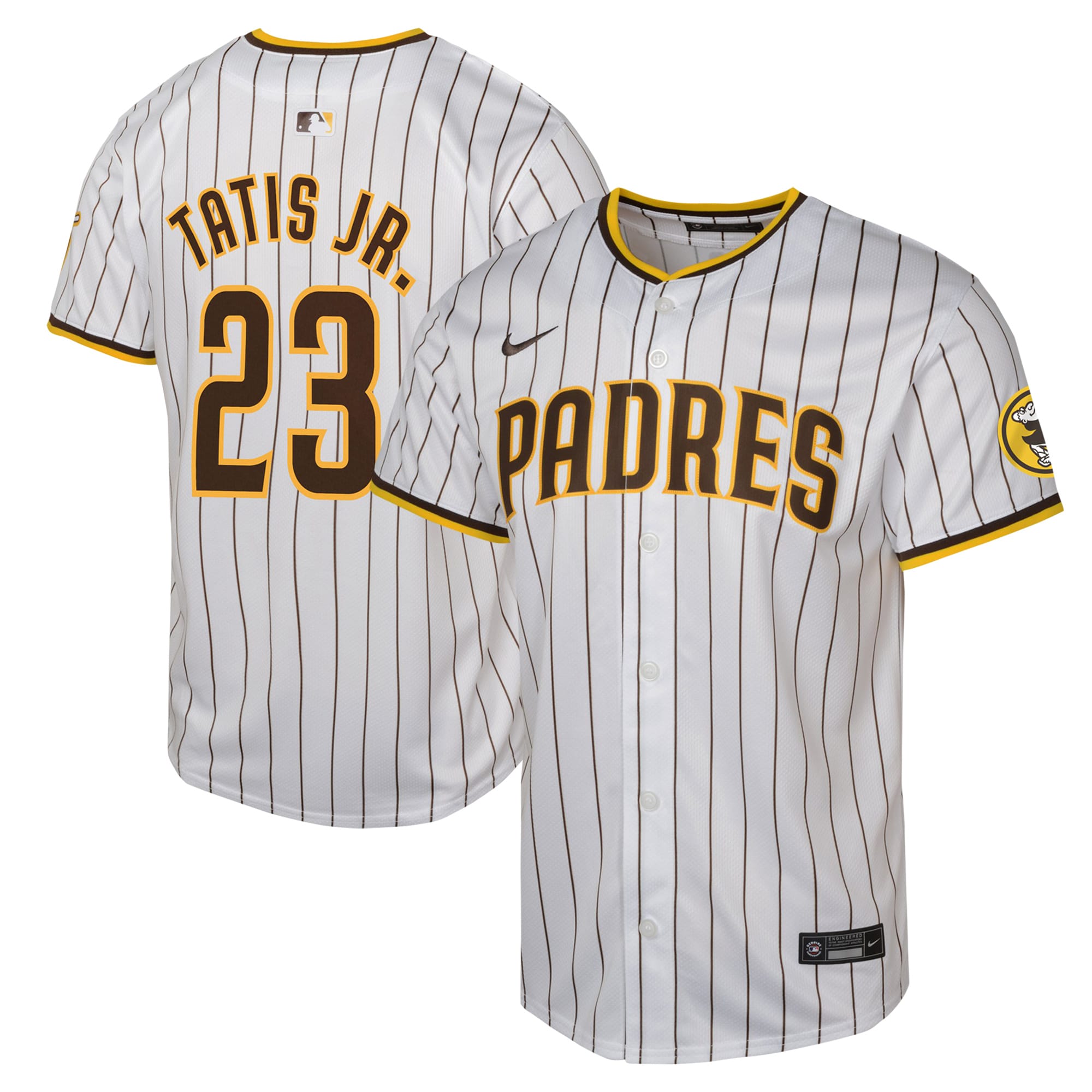 Fernando Tatis Jr. San Diego Padres Youth Home Limited Player Jersey – White 2