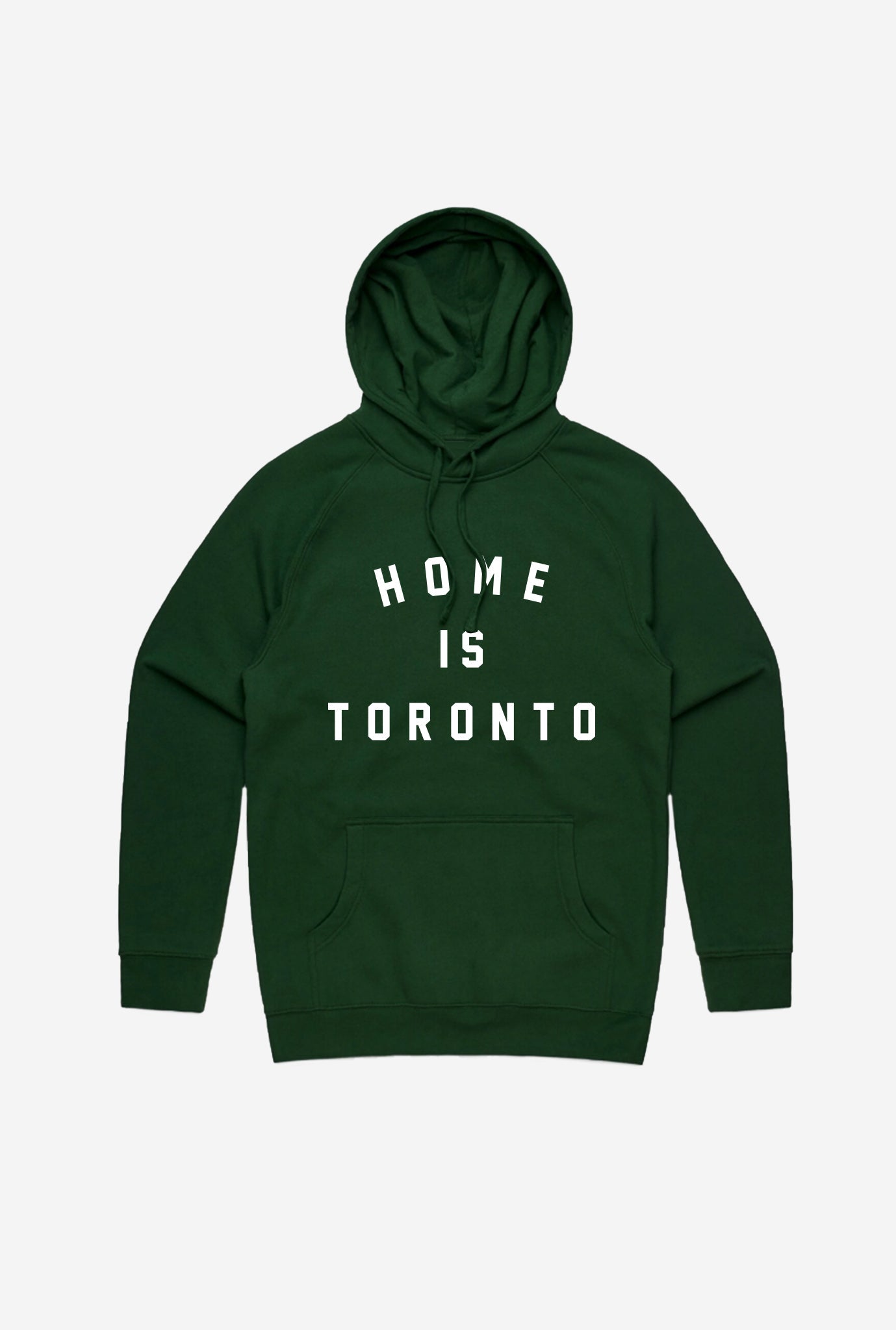 Home Is Toronto Varsity Hoodie – Forest Green