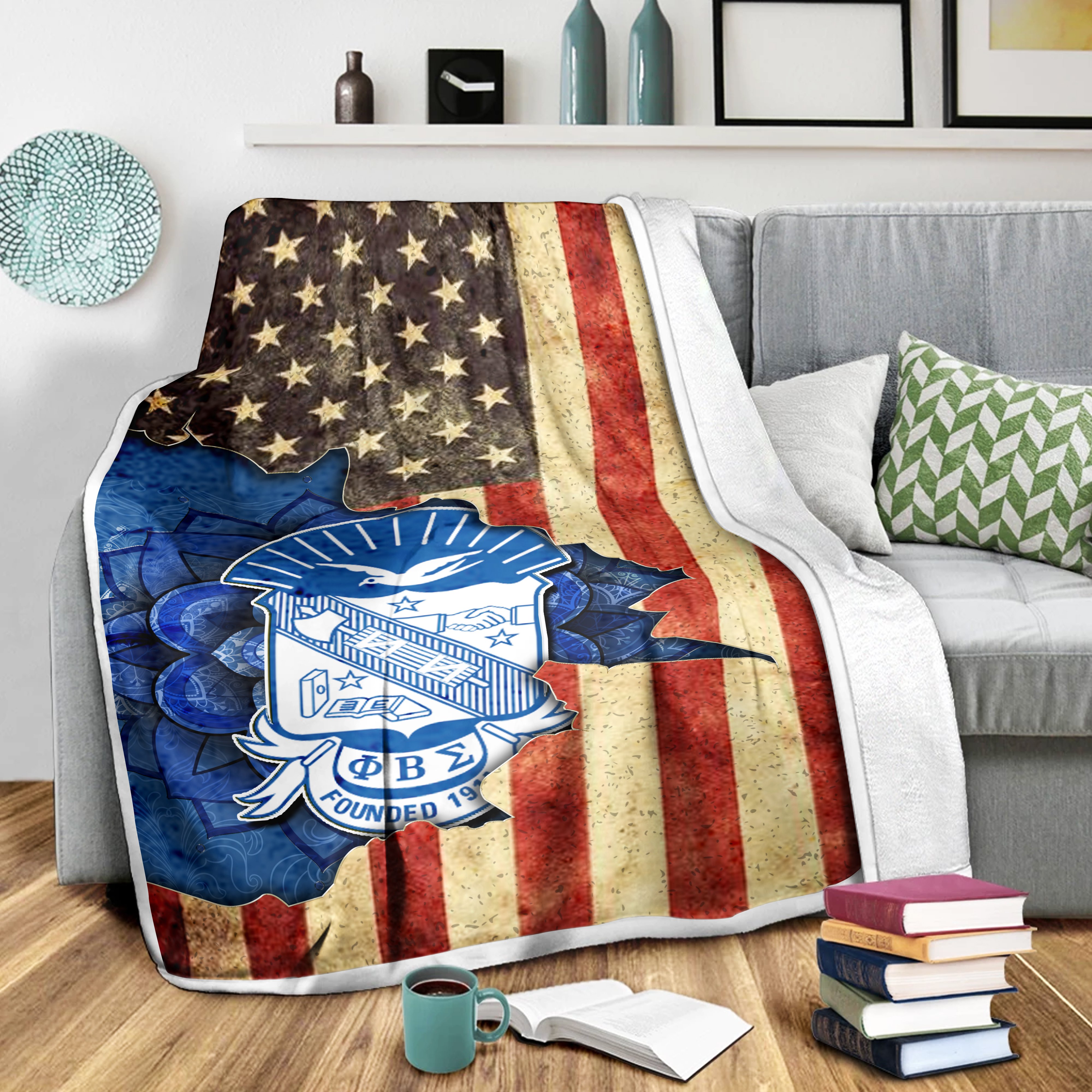 FLEECE BLANKET PHI BETA SIGMA 06062020