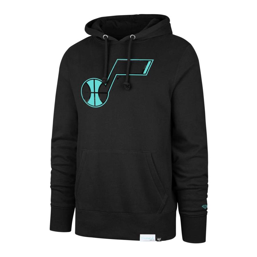 Utah Jazz Diamond Blue ’47 Headline Hoodie Unisex 3D All Over Print