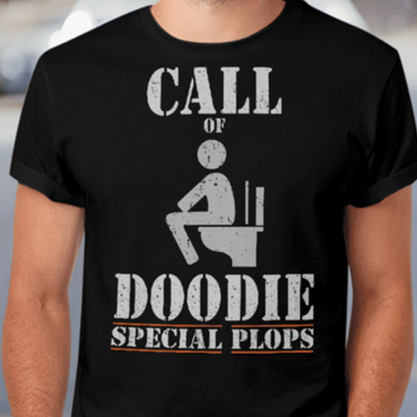 Call Of Doodie Special Plops Funny Gaming Gift Standard/Premium T-Shirt