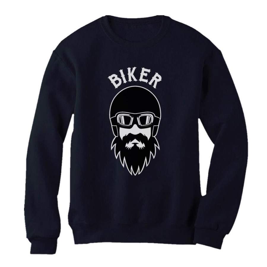 Biker – Matching Couples Gift for Bikers Motorcycle Riders Sweatshirt