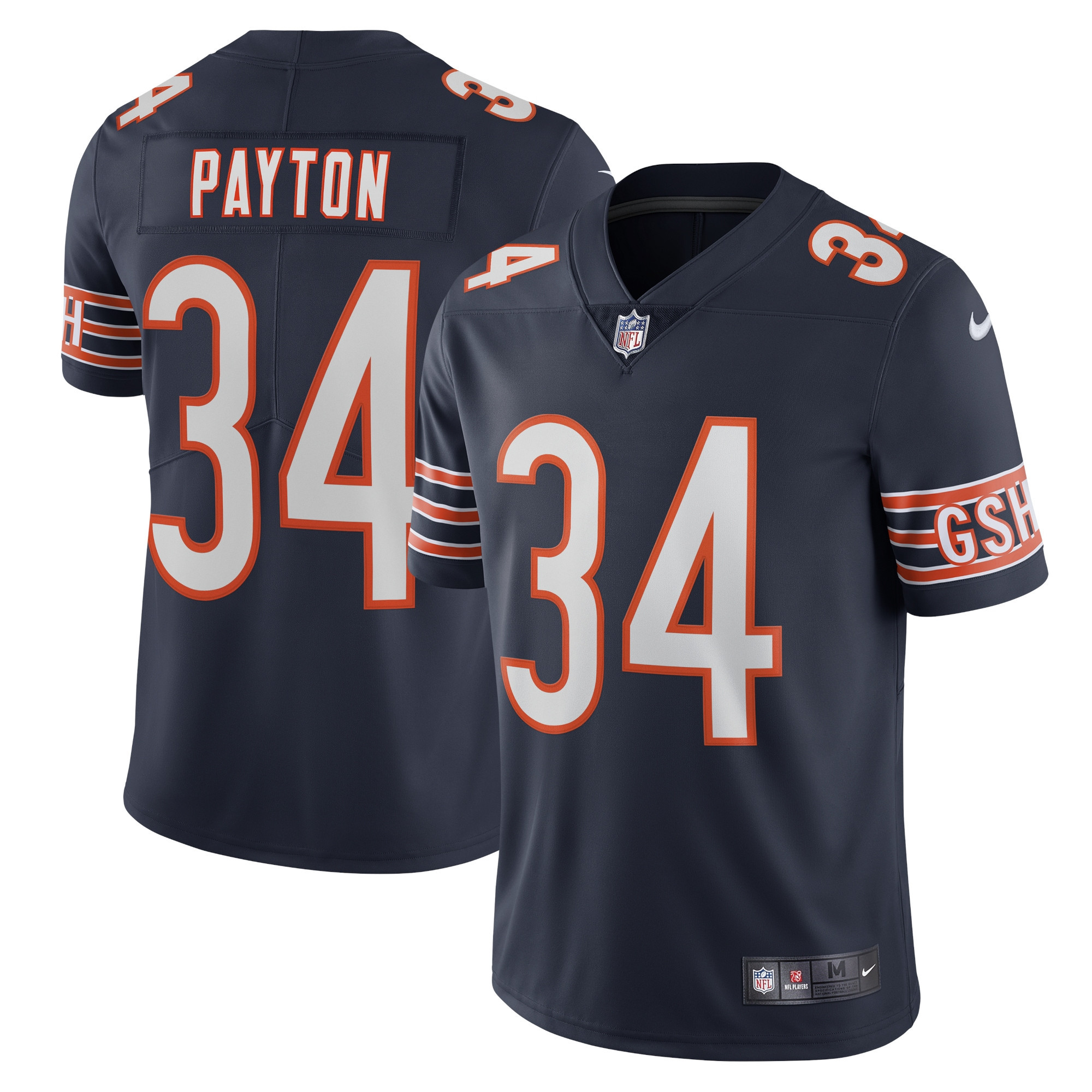 Walter Payton Chicago Bears Retired Player Limited Jersey – Navy NFL