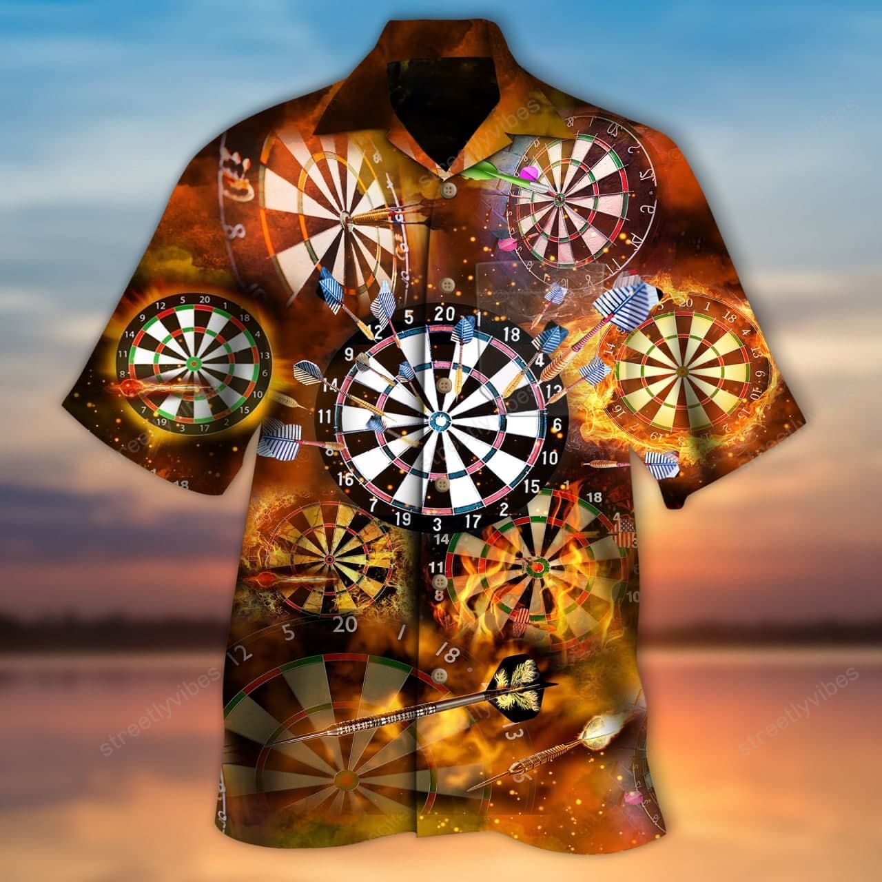 Born To Play Darts Hawaii Shirt Re Ha17678