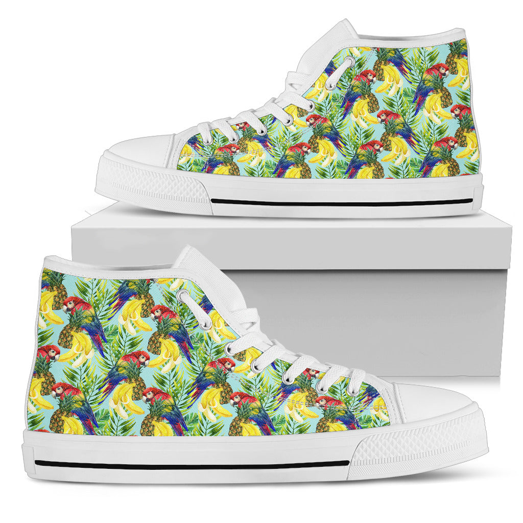 Parrots Women High Top Shoes