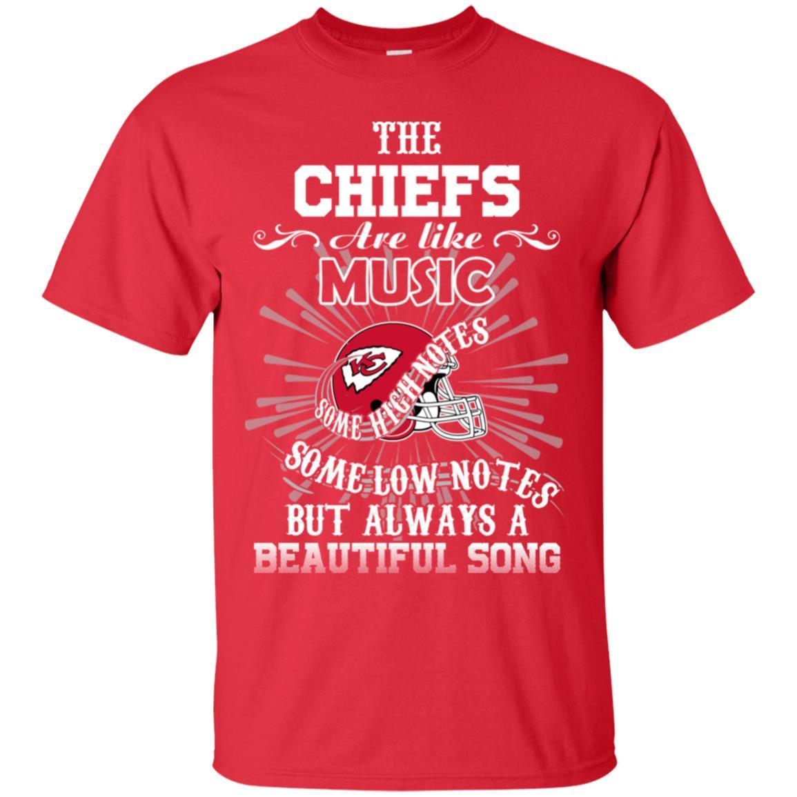 The Kansas City Chiefs Are Like Music Tshirt For Fan