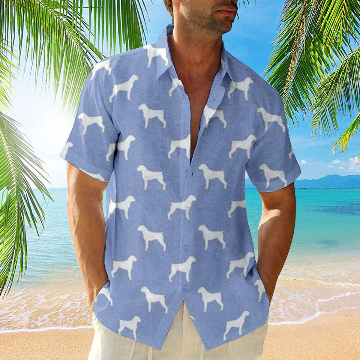 Boxer Dog Hawaii Shirt 8 Ha41068