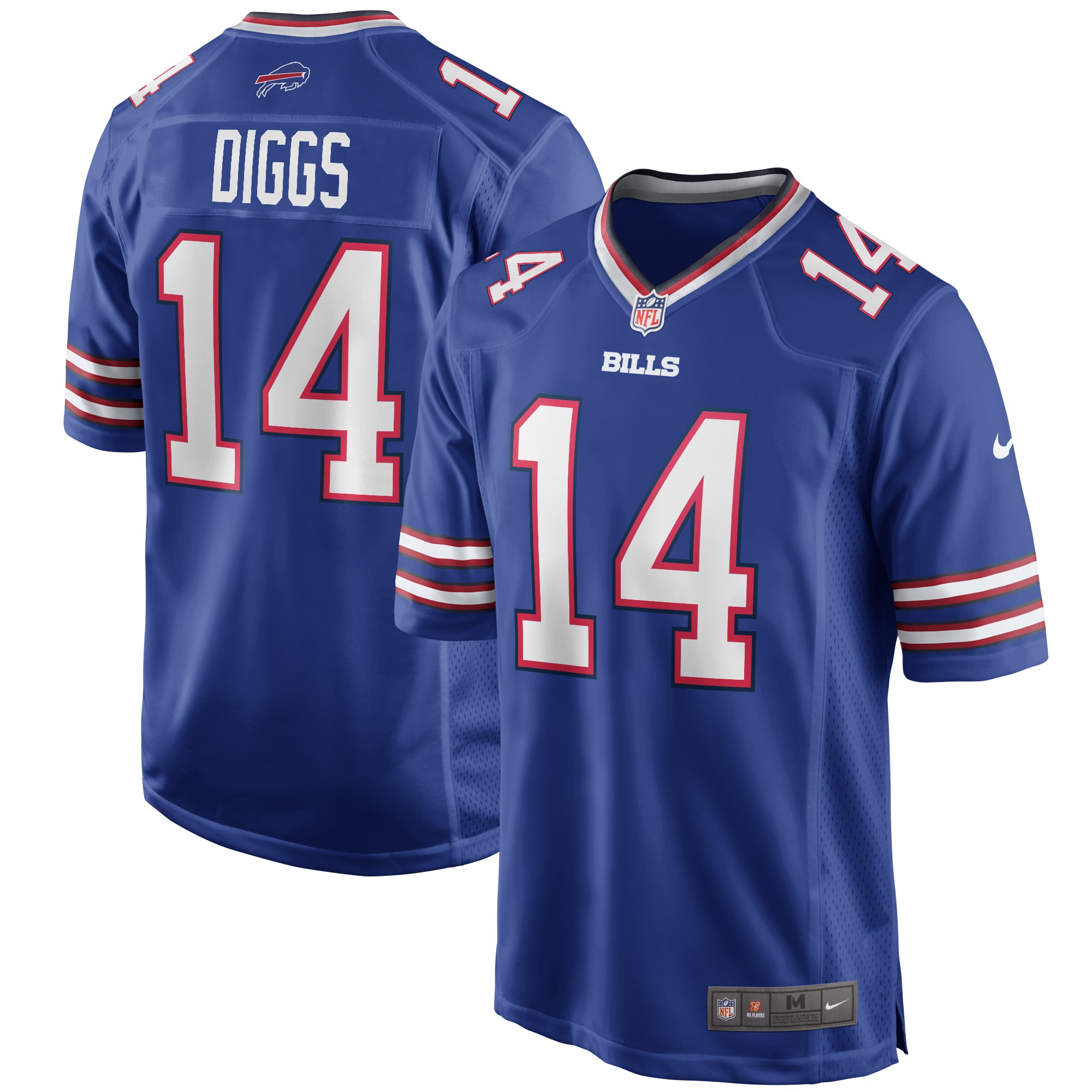 Stefon Diggs Buffalo Bills Game Player Jersey – Royal