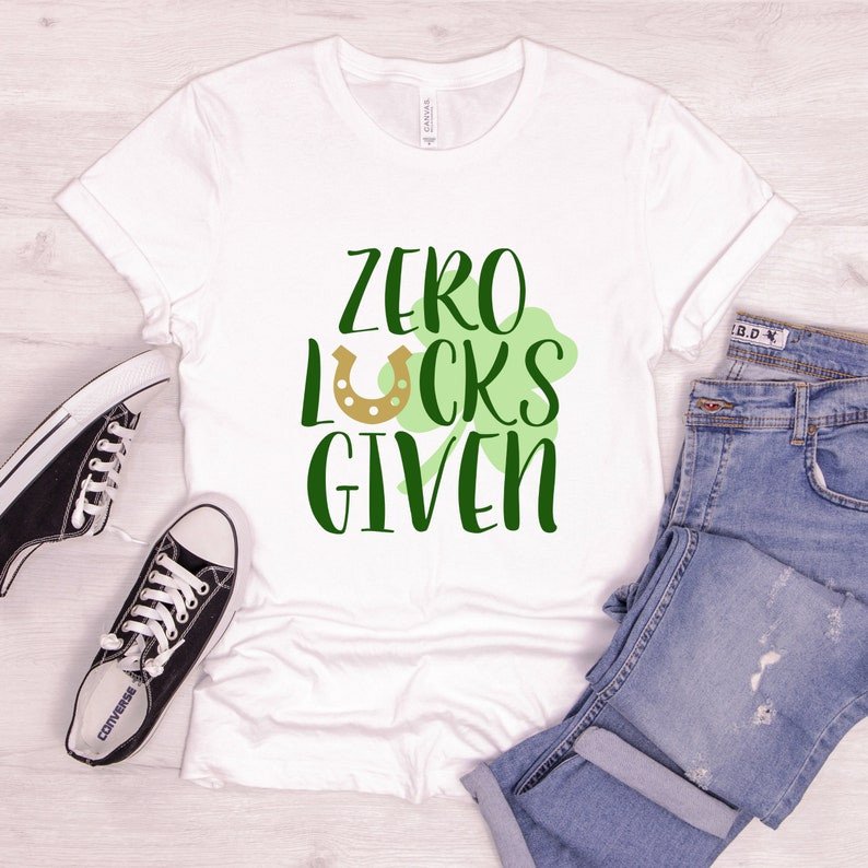 Zero Lucks Given, Pinch Proof Shirt, St Patricks Day Shirt, Irish Gifts, Clover Shirt, Shamrock Shirt, Leopard Shamrock