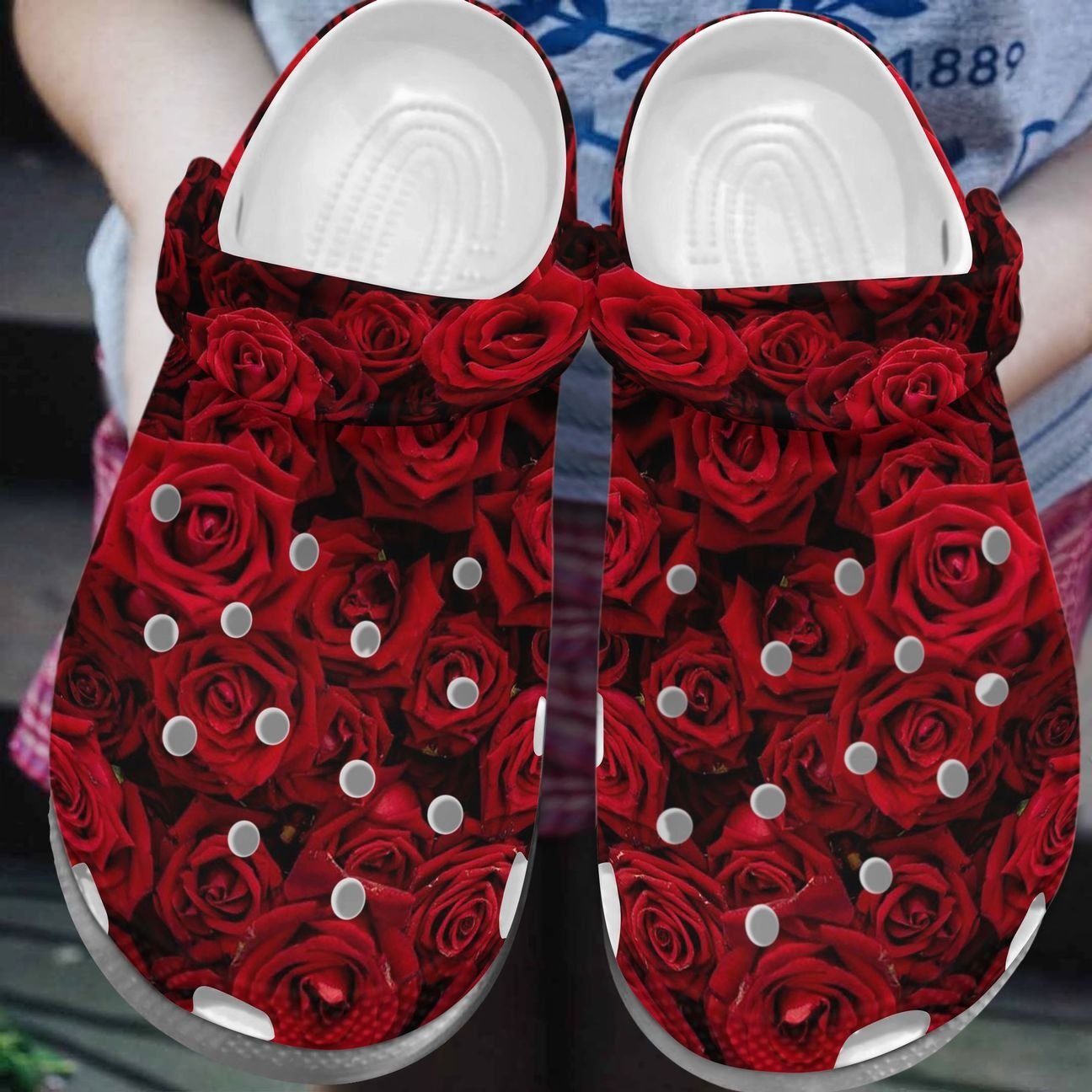 Garden Personalize Clog, Custom Name, Text, Fashion Style For Women, Men, Kid, Print 3D Flower 3D