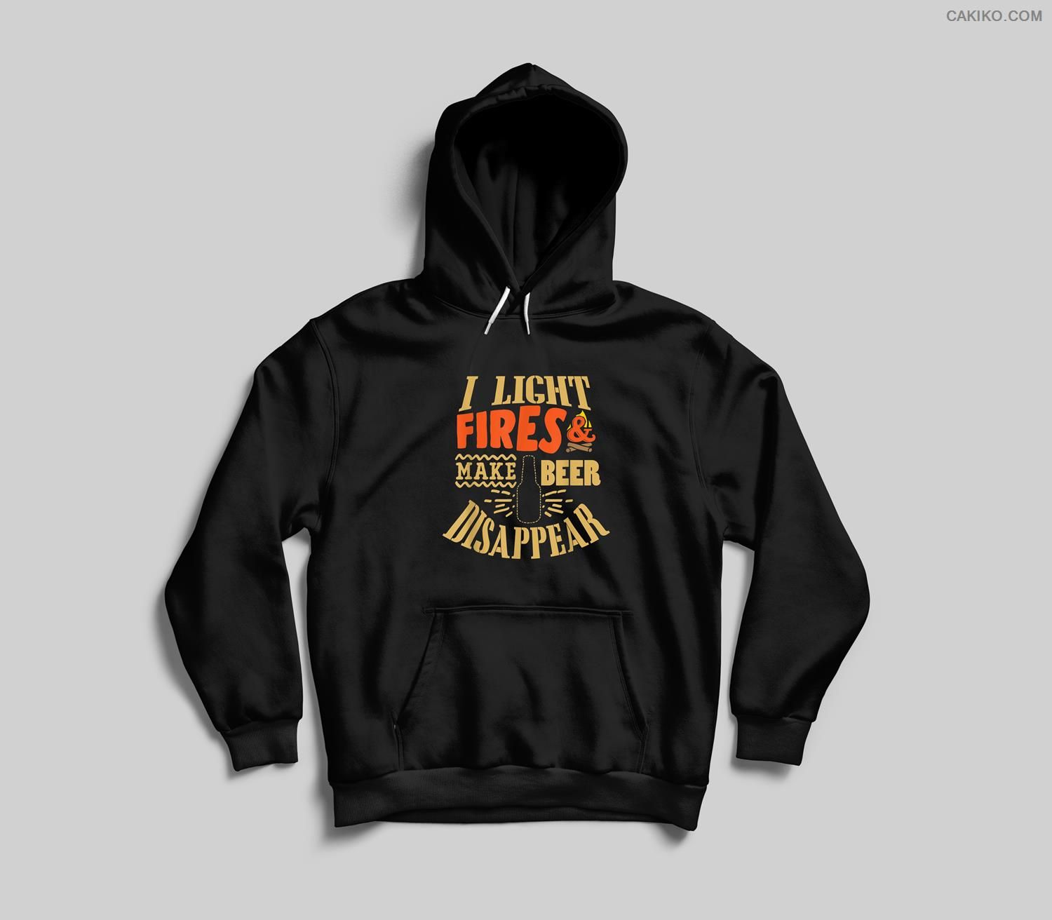 I Light Fires &Amp; Make Beer Disappear – Funny Camping Youth Hoodie