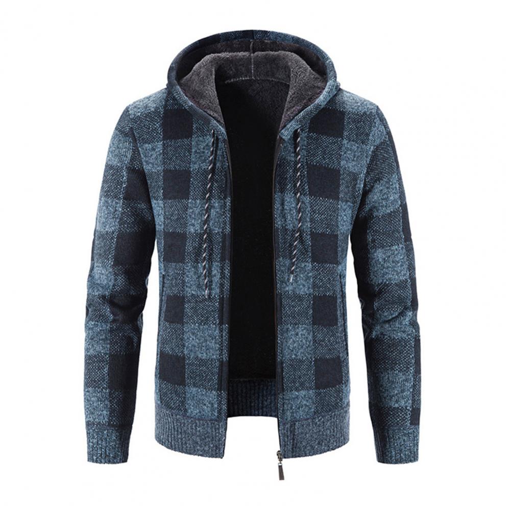 Autumn Cardigan Jacket Long-sleeved Hooded Acrylic Men Hooded Sweater Cardigan Jacket Men Hooded Jacket Men Clothing alx