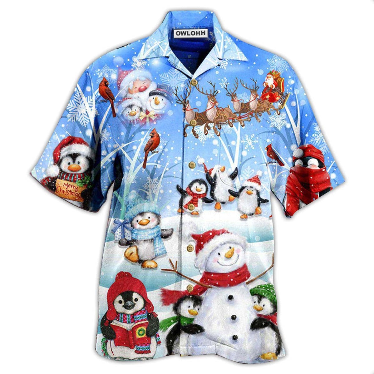 Snowman Wishing You A Little Cuteness Hawaii Shirt Ha40914