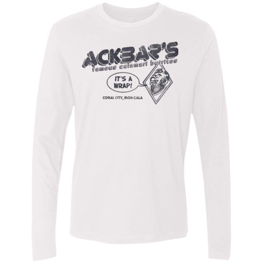 Ackbar’s Burritos Men’s Premium Long Sleeve