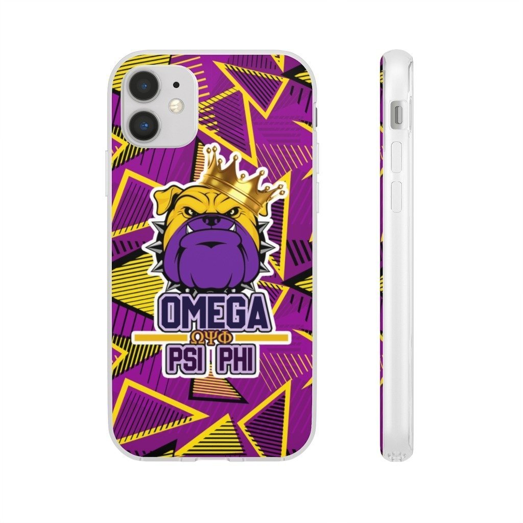 Arica Zone Phone Cases – Omega Psi Phi Bulldog Colorful Phone Case