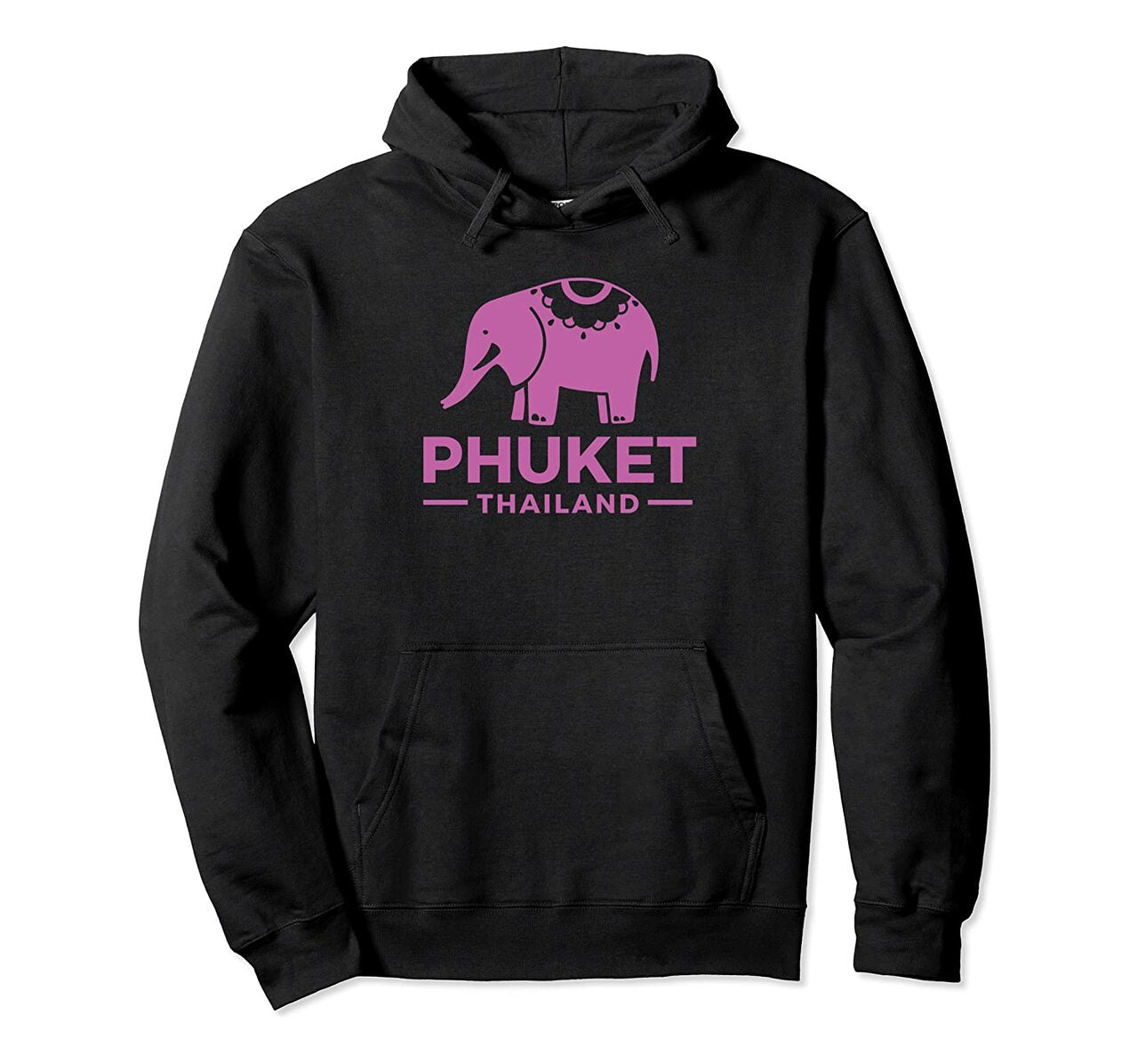 Phuket Shirt Elephant Love Thailand Souvenir Vacation Gift Pullover Hoodie