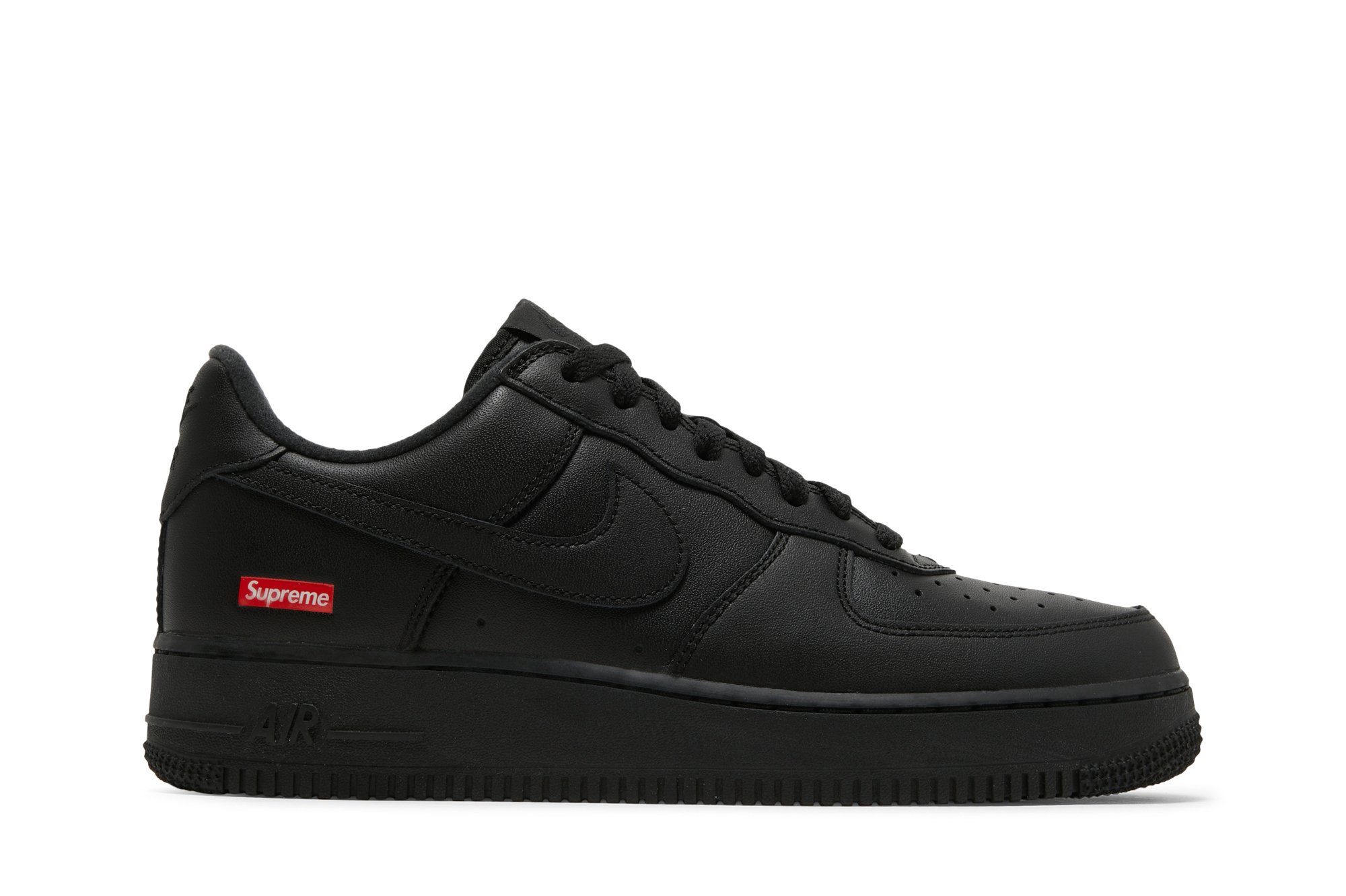 Nike Air Force 1 Low Supreme Black – Kohlrabis 194275677804