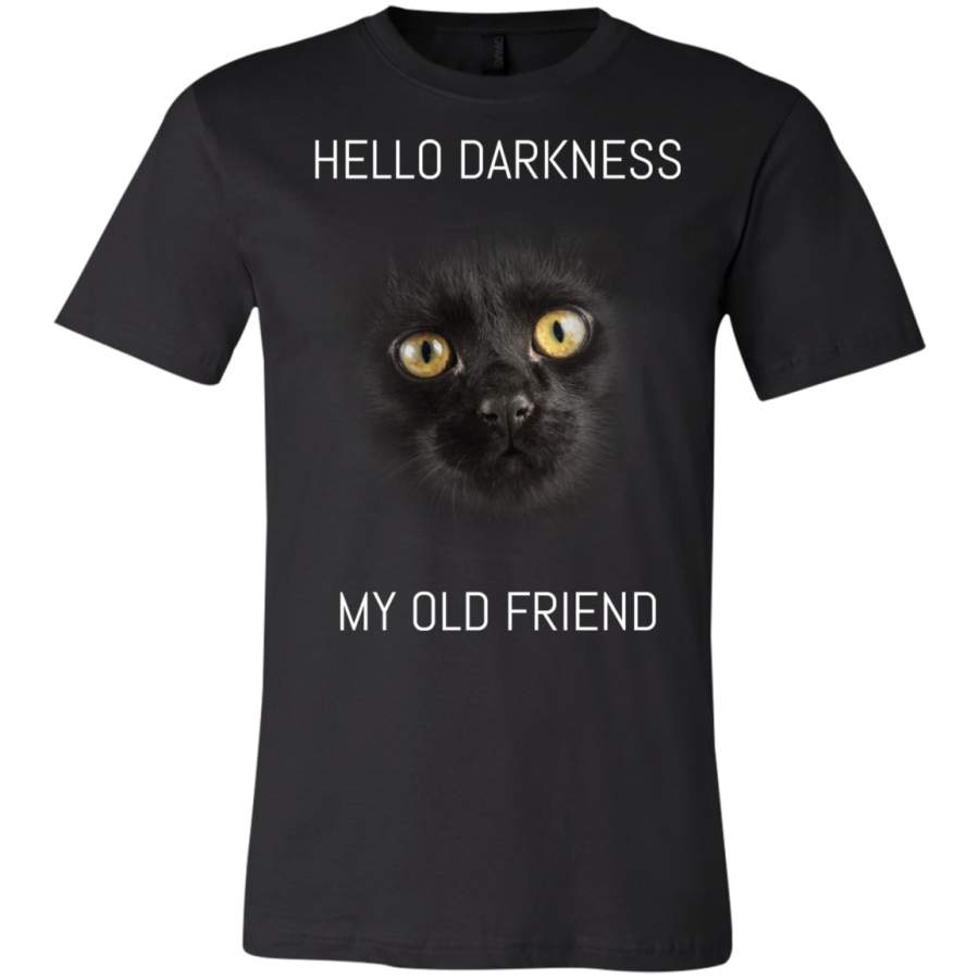 AGR Cat hello darkness my old friend T-Shirt  USA