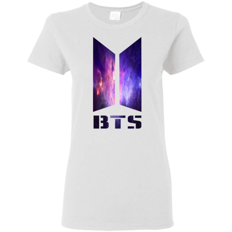 AGR bts galaxy logo Womens T-Shirt