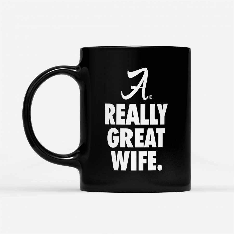 A Really Great Wife Love Couple Valentine – Black Mug
