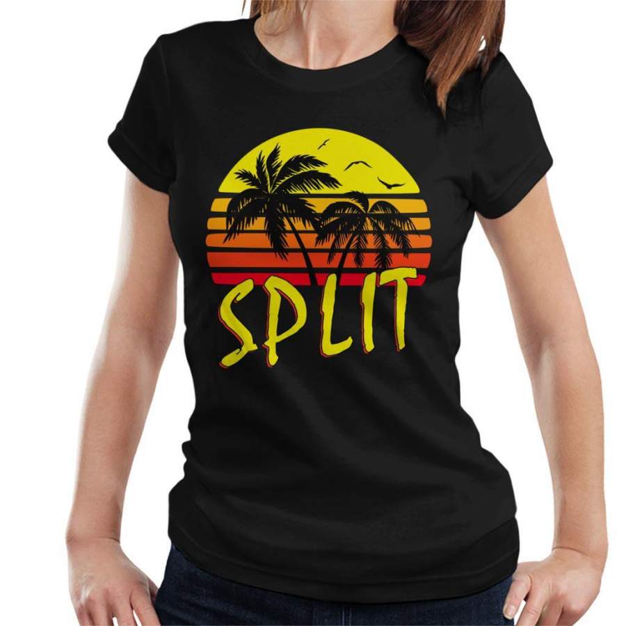 Split Vintage Sun Women’s T-Shirt