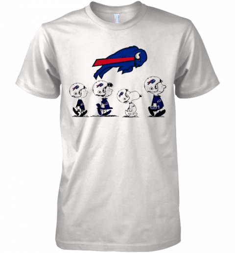 The Peanuts Buffalo Bills Premium Men’S T-Shirt