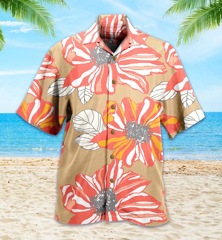 Coral Springs Flower Pink Hawaii Shirt Ha110377