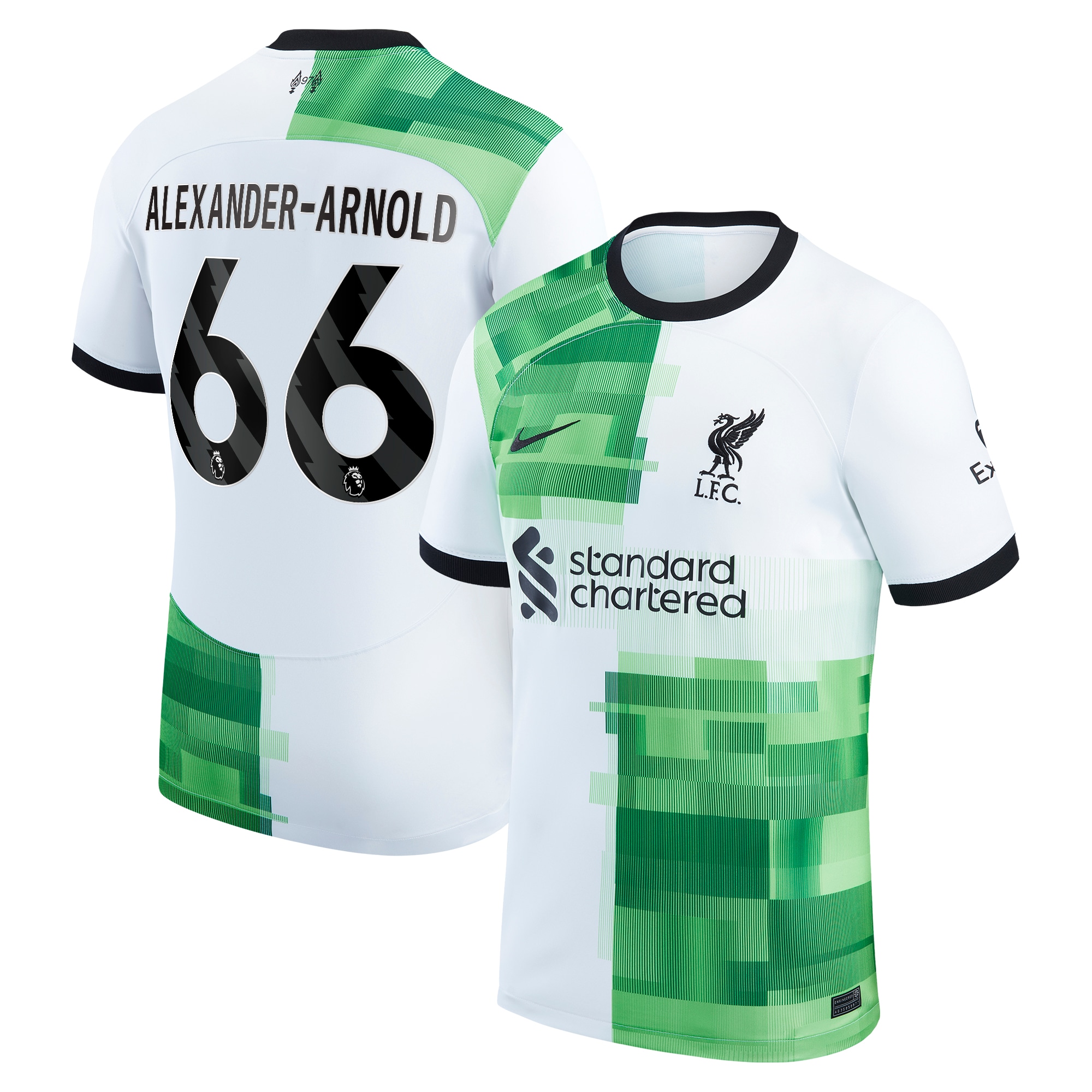 Trent Alexander-Arnold Liverpool 2023/24 Away Replica Player Jersey – White