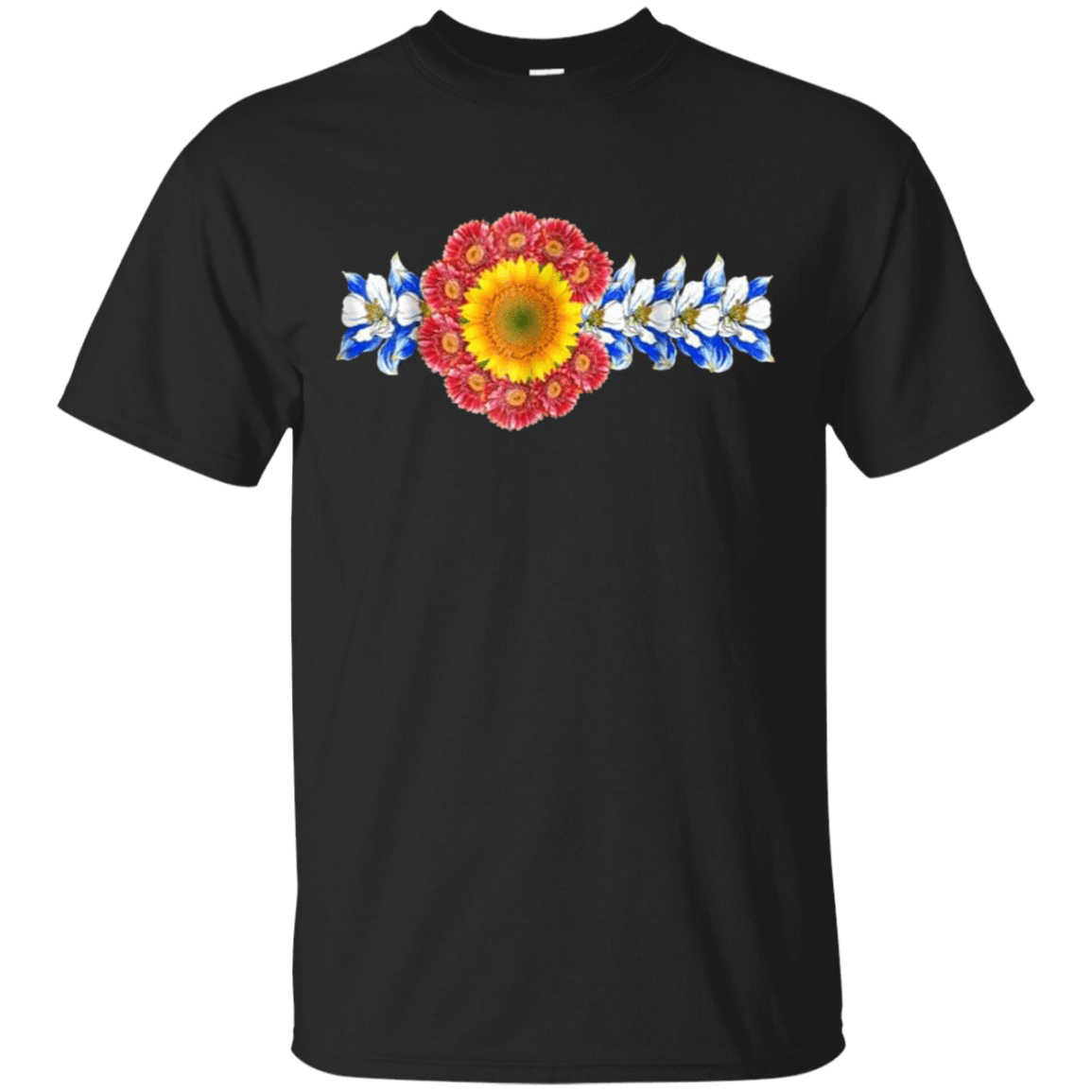 Colorado Flower State Flag Shirt Patriotic Day Gift Cotton Shirt