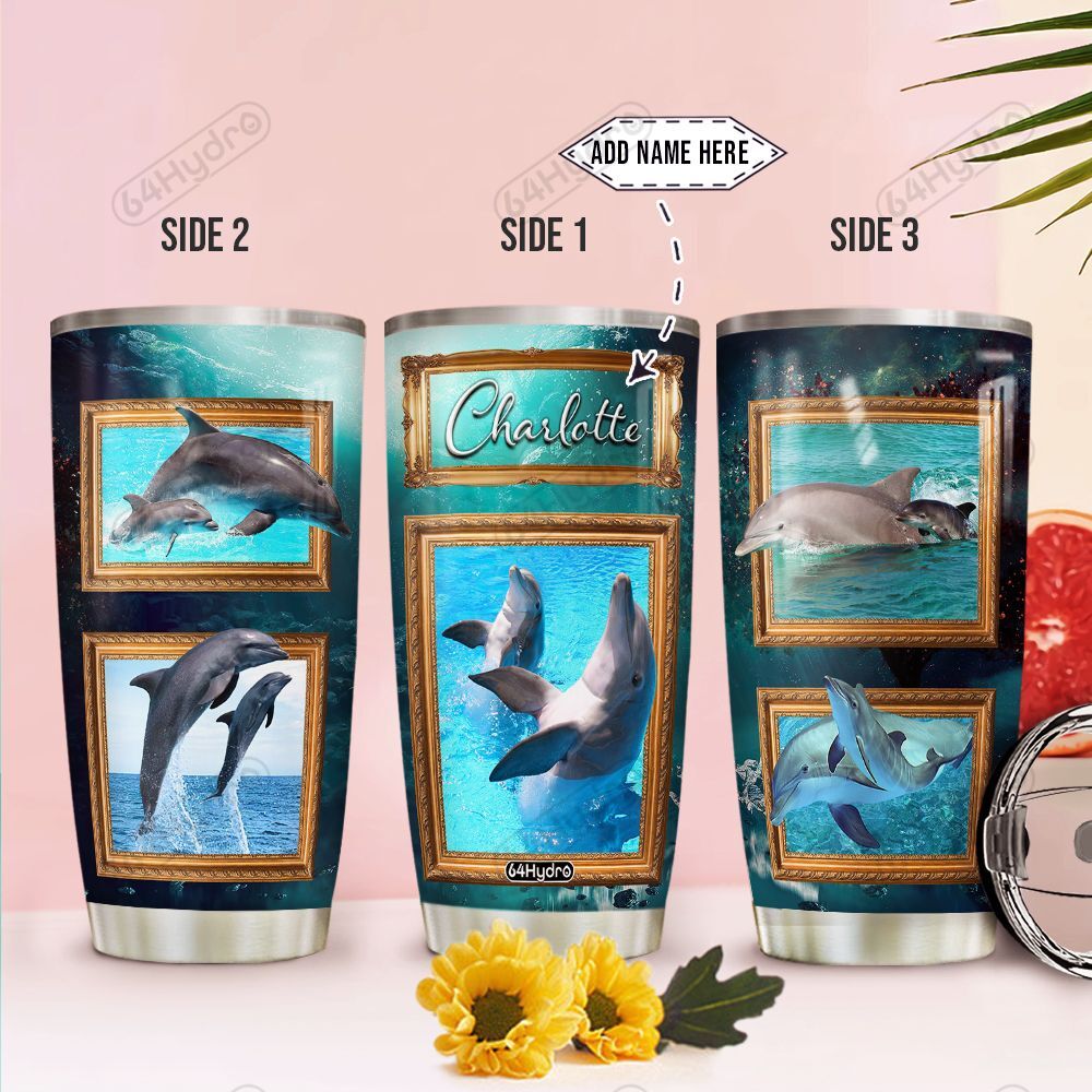 Dolphin Personalized NNR1711005 Stainless Steel Tumbler