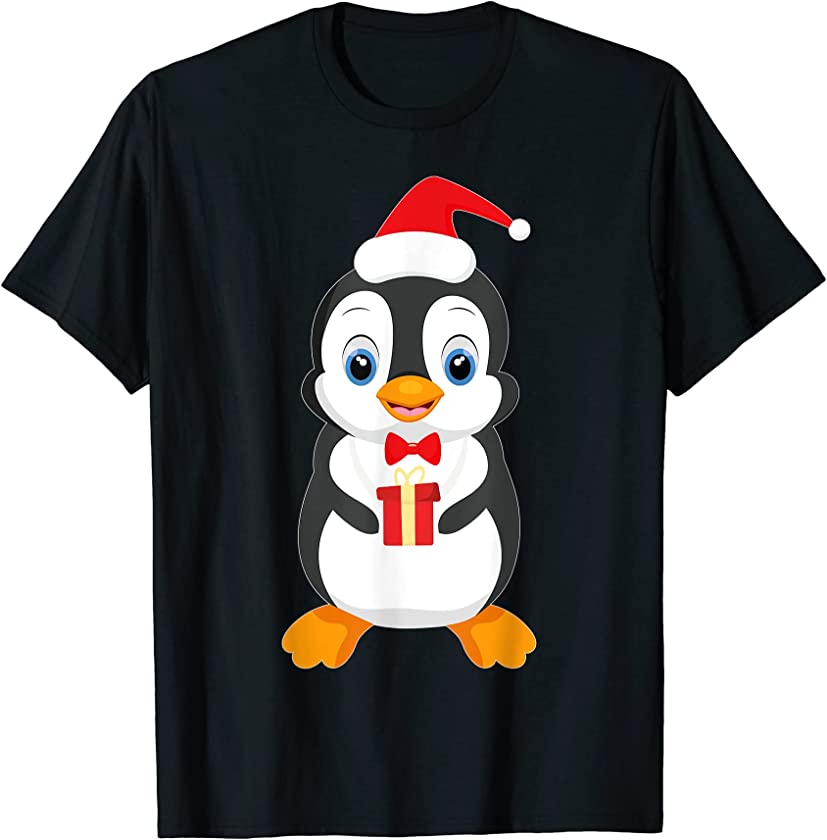 Merry Christmas, Penguin, Gift T-Shirt