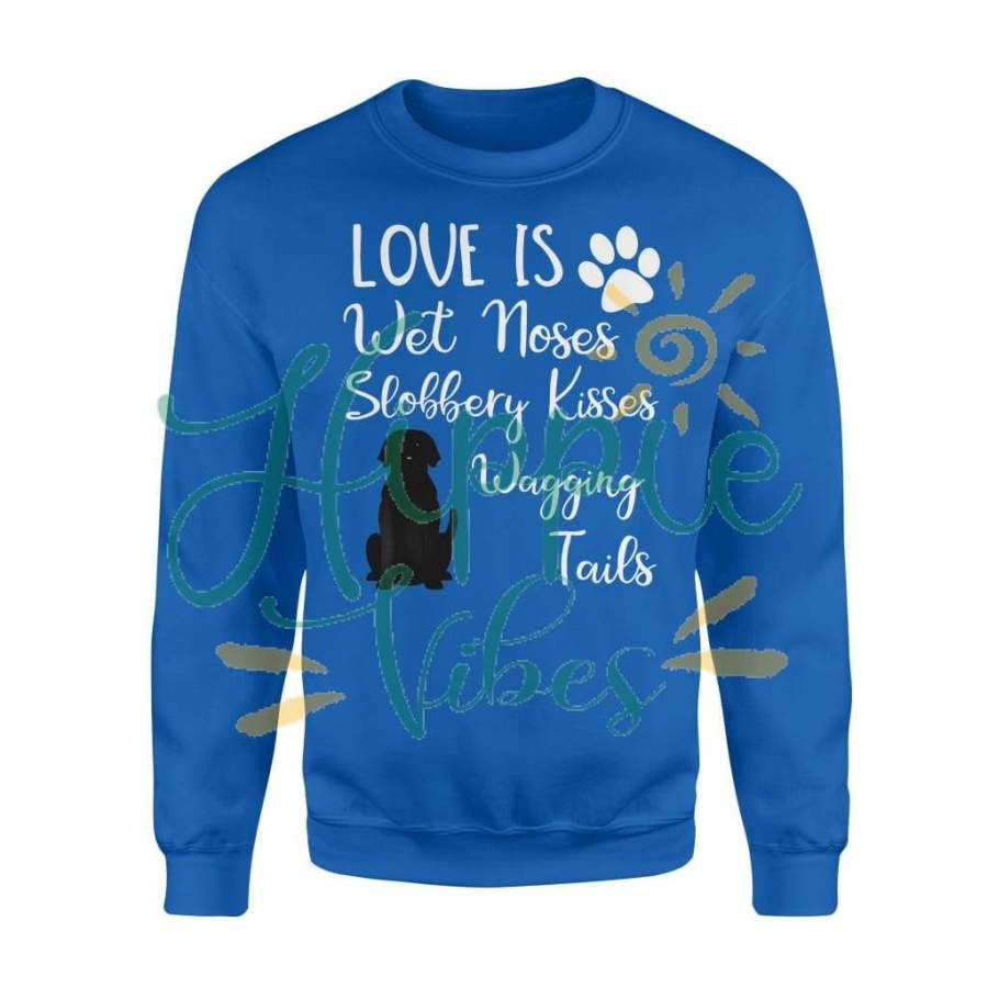 Dog gift idea Black Labrador Retriever Love My Puppy Saying Quotes T-Shirt – Standard Fleece Sweatshirt