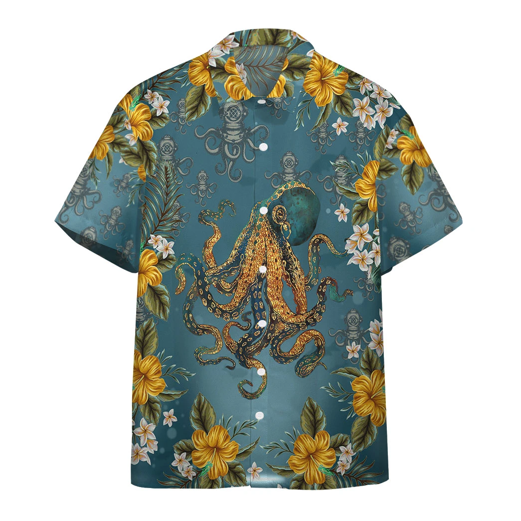 Octopus Hawaiian Shirt | Unisex | Adult | Hw6122 – Jamestees Store
