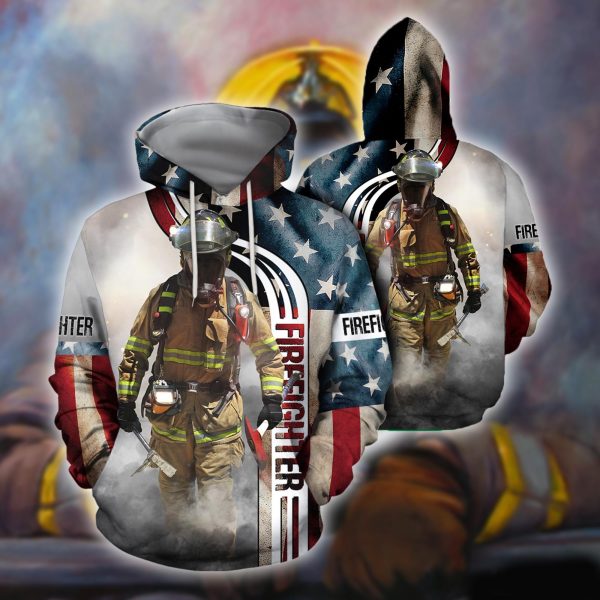 Super Hero Firefighter Hoodie For Men And Women Dqb08352004-Tqh