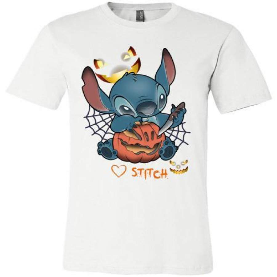 Stitch Pumpkin  6 Men/Women 3D All-Over Print Tshirt