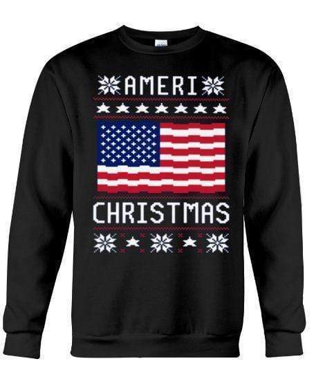 Ameri Christmas – Unisex – Sizes Small to 5XL Ugly Christmas Sweater